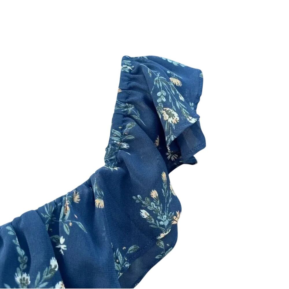 VICI Wagner Floral Off The Shoulder Lace Up Maxi Dress Size Small - Picture 8 of 14